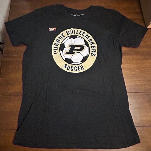 Purdue Boilermakers Soccer T-Shirt Size Men’s Medium - Picture 3 of 6